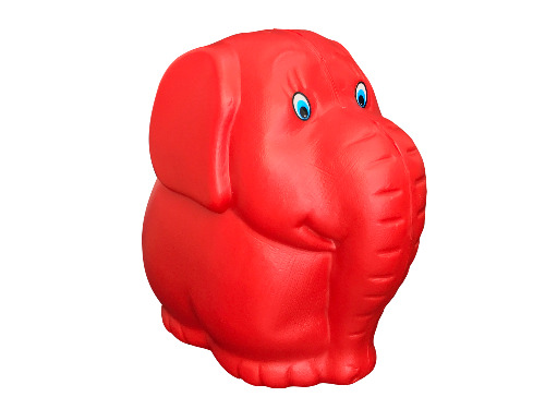 Alcancia Elefante Rojo